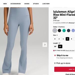 Lululemon Flare Leggings